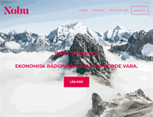 Tablet Screenshot of nobu.se